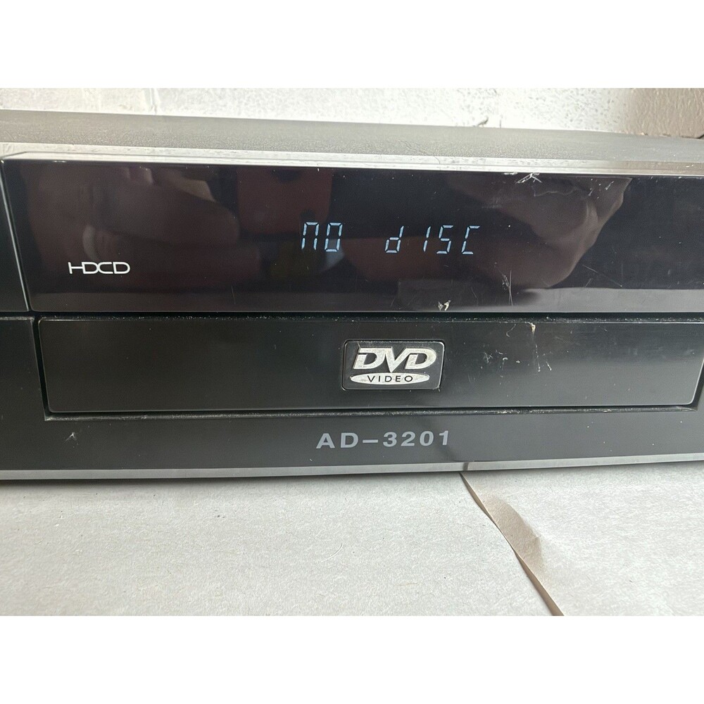 Apex AD-3201 DVD Player w/ Dolby Digital, DTS, HDCD, DVD Video won’t load disk